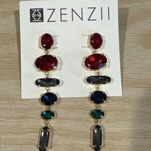 zenzii earrings Drop Dangle Gemstone Earrings